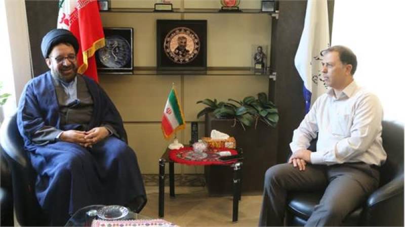 دیدار مدیر کل فرهنگ و ارشاد اسلامی جنوب کرمان با رئیس سازمان مدیریت و برنامه ریزی استان